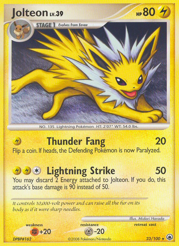 Jolteon (23/100) [Diamond & Pearl: Majestic Dawn] | Good Games North