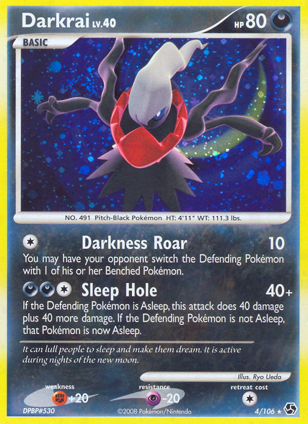 Darkrai (4/106) [Diamond & Pearl: Great Encounters] | Good Games North