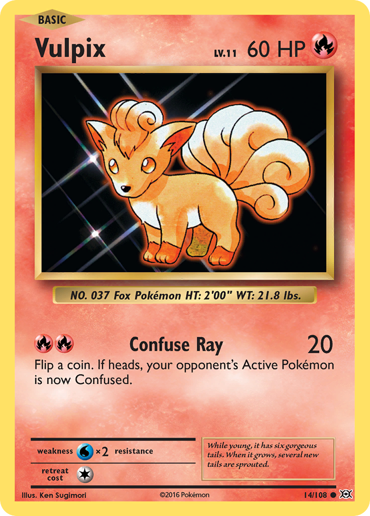 Vulpix (14/108) [XY: Evolutions] | Good Games North