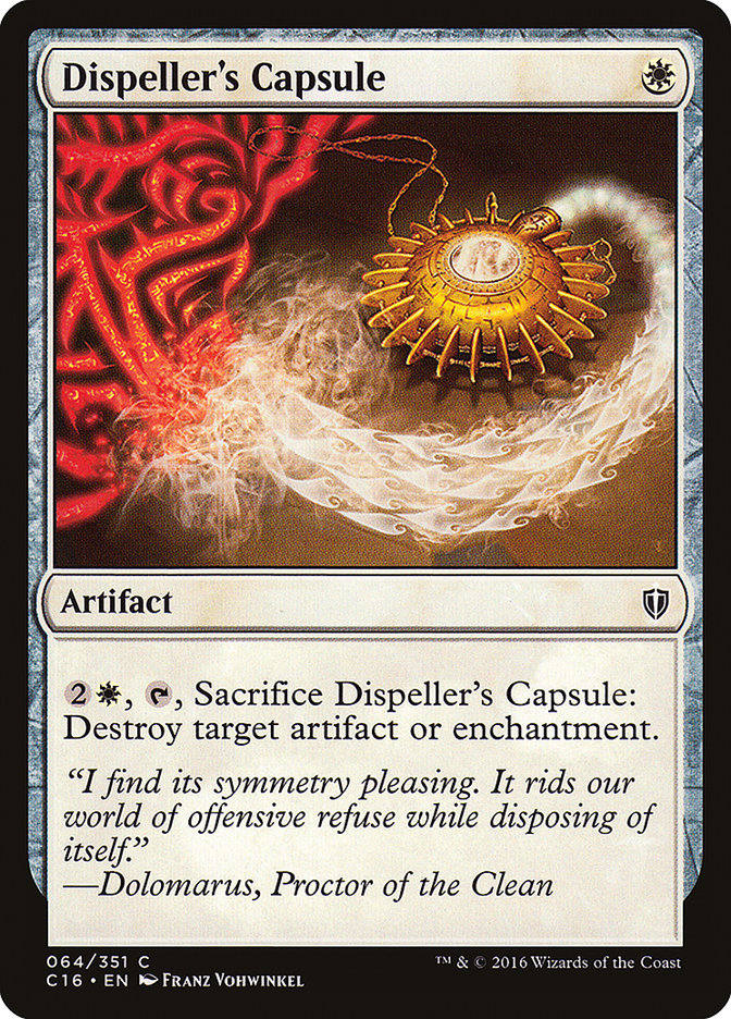 Dispeller's Capsule [Commander 2016] | Good Games North