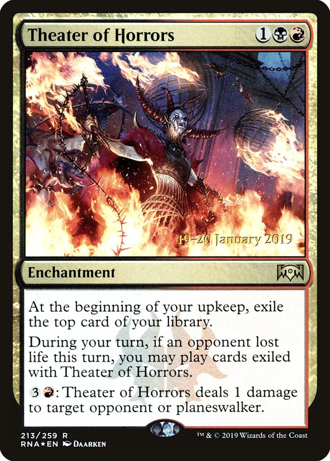 Theater of Horrors [Ravnica Allegiance Prerelease Promos] | Good Games North