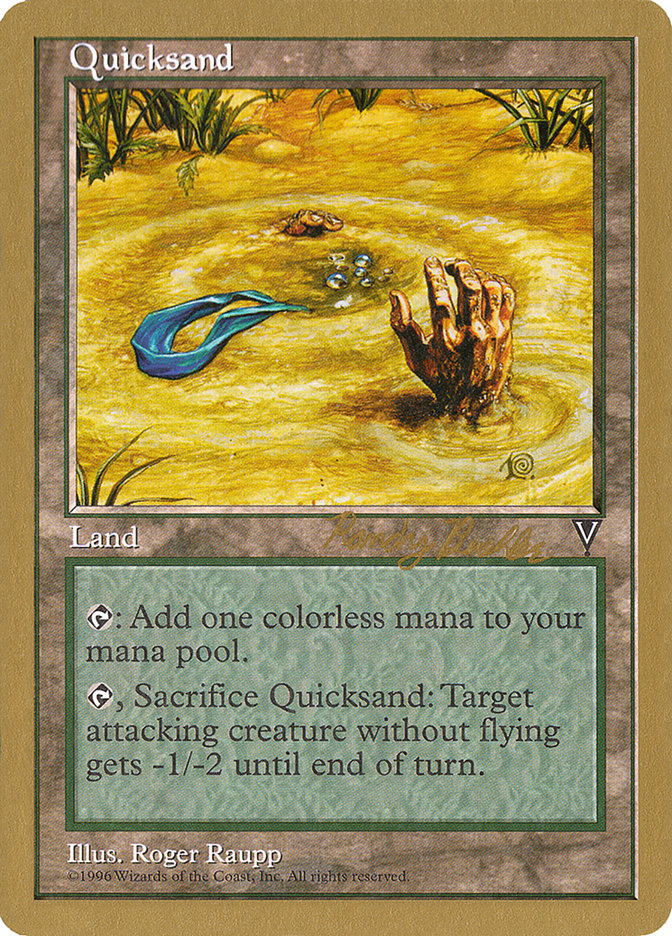 Quicksand (Randy Buehler) [World Championship Decks 1998] | Good Games North