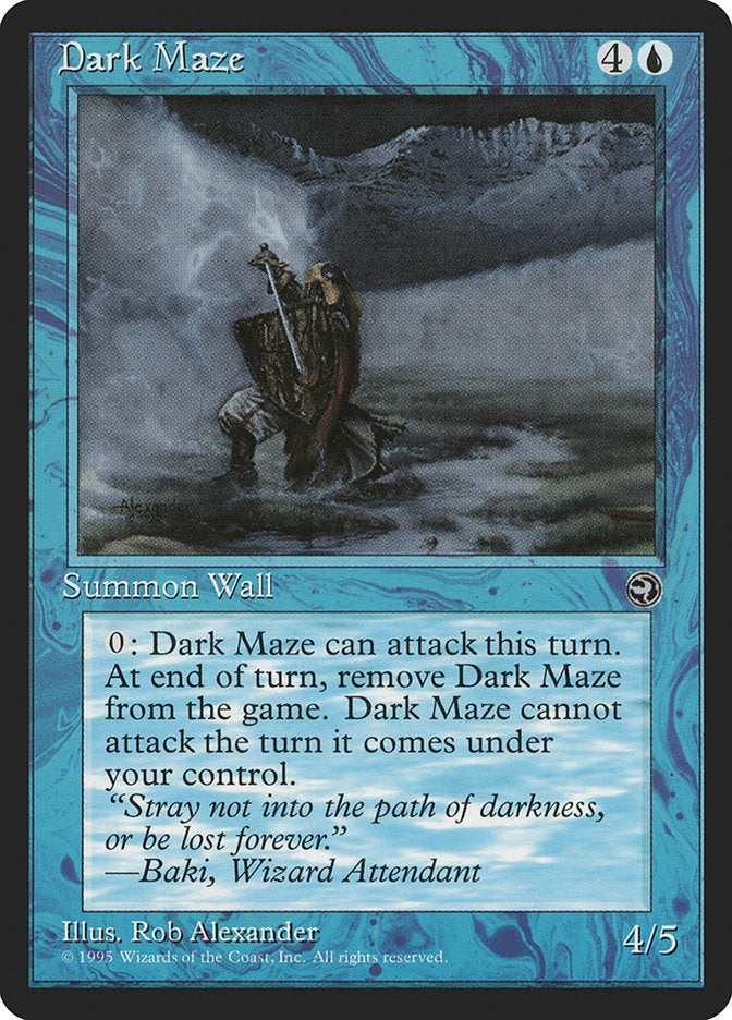 Dark Maze (Baki Flavor Text) [Homelands] | Good Games North
