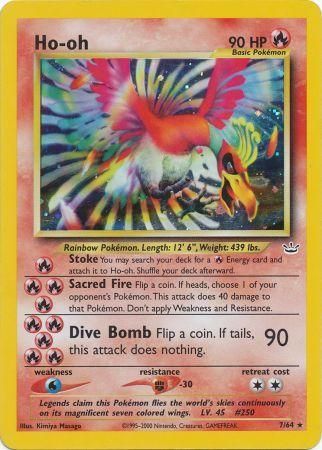 Ho-oh (7/64) [Neo Revelation Unlimited] | Good Games North