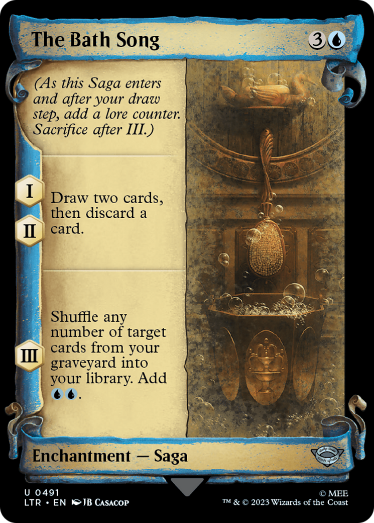 The Bath Song [The Lord of the Rings: Tales of Middle-Earth Showcase Scrolls] | Good Games North