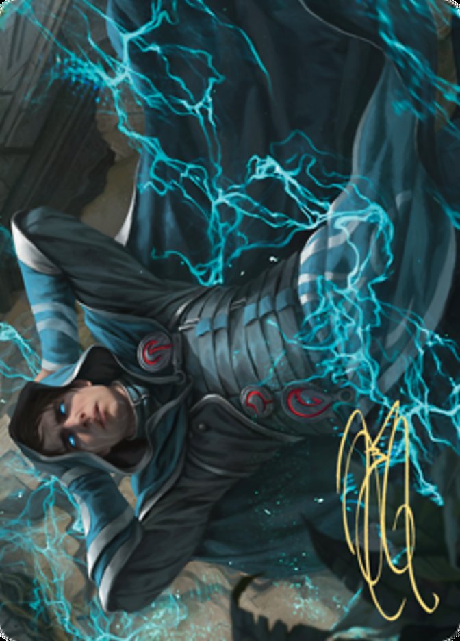 Maddening Cacophony Art Card (Gold-Stamped Signature) [Zendikar Rising Art Series] | Good Games North