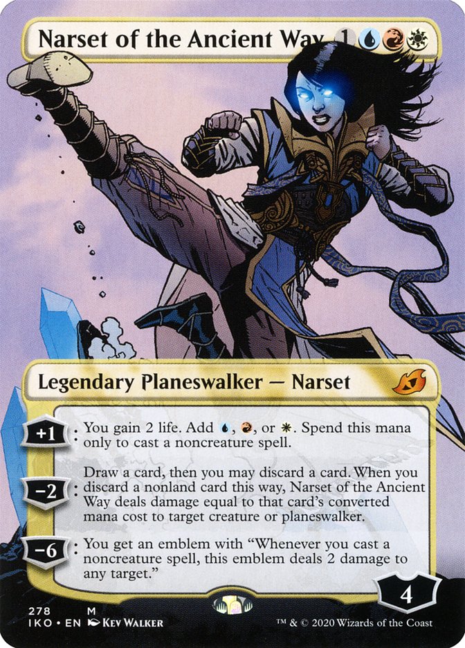 Narset of the Ancient Way (Borderless) [Ikoria: Lair of Behemoths] | Good Games North