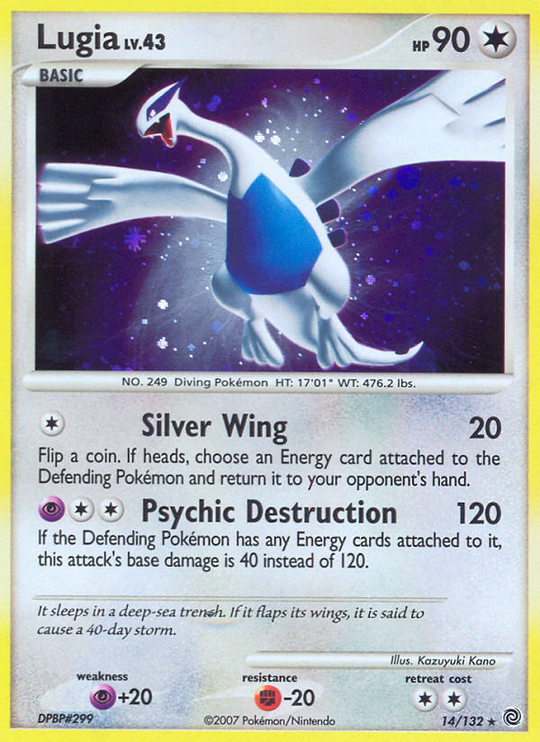Lugia (14/132) [Diamond & Pearl: Secret Wonders] | Good Games North