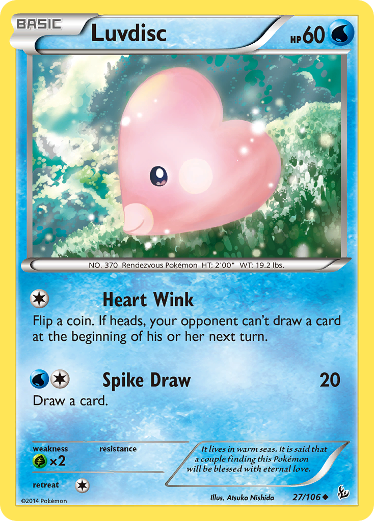 Luvdisc (27/106) [XY: Flashfire] | Good Games North