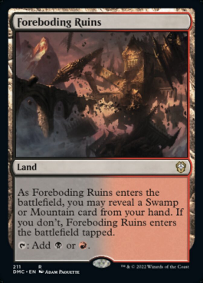 Foreboding Ruins [Dominaria United Commander] | Good Games North