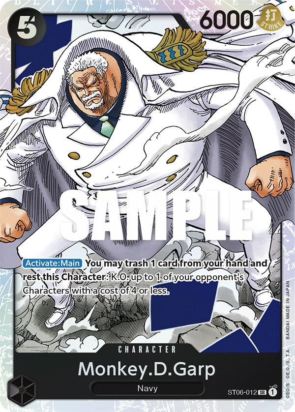 Monkey.D.Garp [Starter Deck: Absolute Justice] | Good Games North