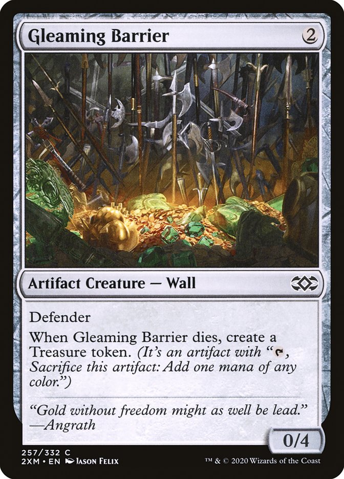 Gleaming Barrier [Double Masters] | Good Games North