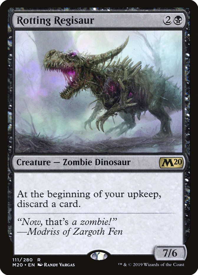 Rotting Regisaur [Core Set 2020] | Good Games North