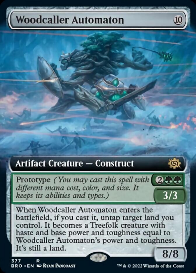 Woodcaller Automaton (Extended Art) [The Brothers' War] | Good Games North