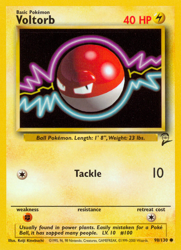Voltorb (98/130) [Base Set 2] | Good Games North