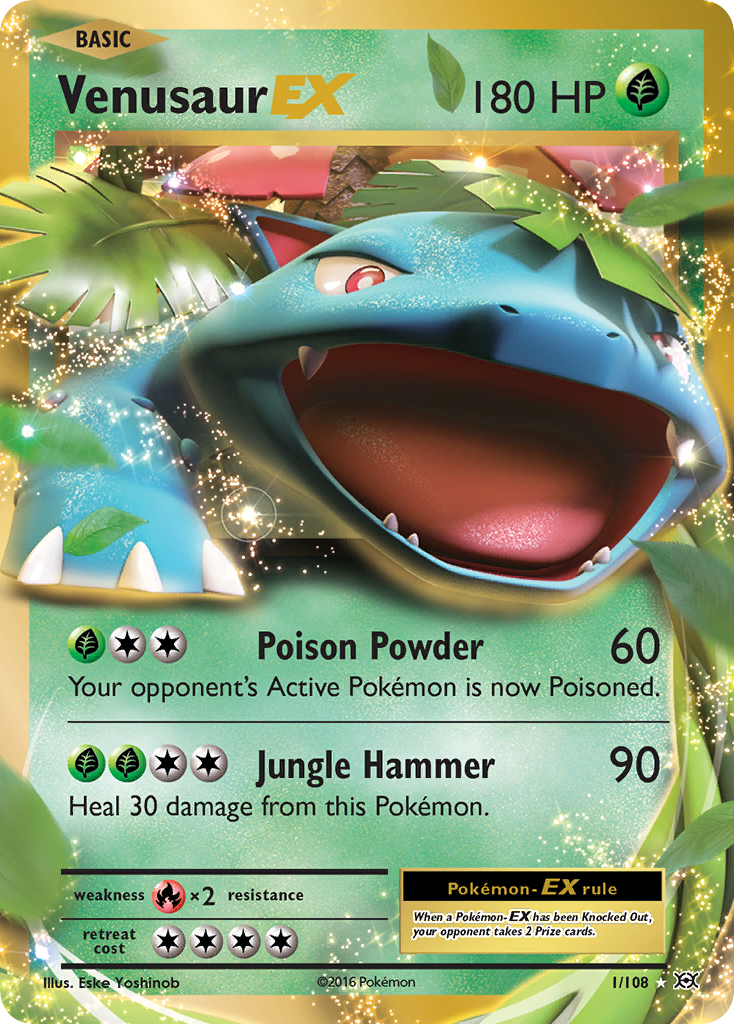Venusaur EX (1/108) [XY: Evolutions] | Good Games North