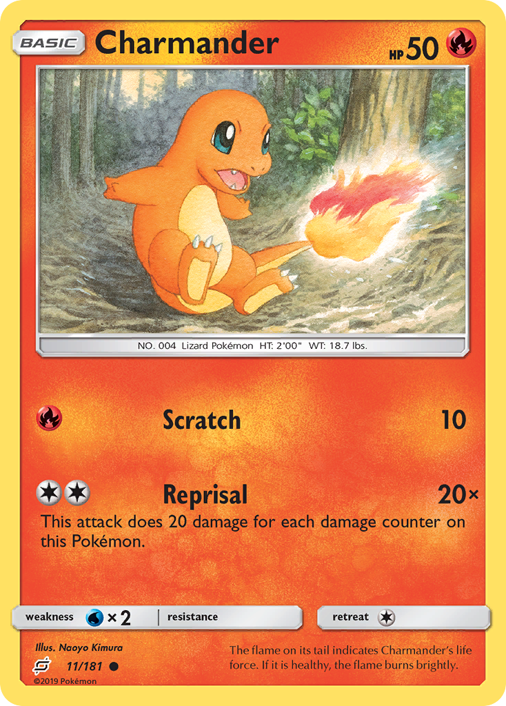 Charmander (11/181) [Sun & Moon: Team Up] | Good Games North
