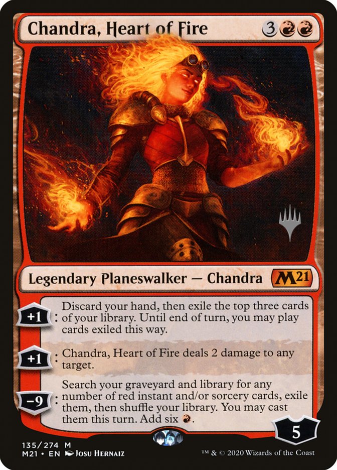 Chandra, Heart of Fire (Promo Pack) [Core Set 2021 Promos] | Good Games North