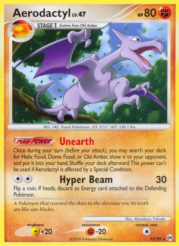 Aerodactyl (13/99) [Platinum: Arceus] | Good Games North