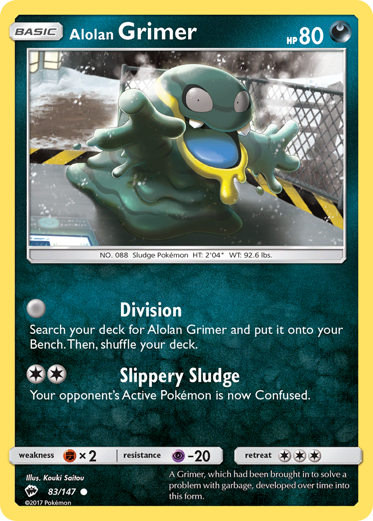 Alolan Grimer (83/147) [Sun & Moon: Burning Shadows] | Good Games North