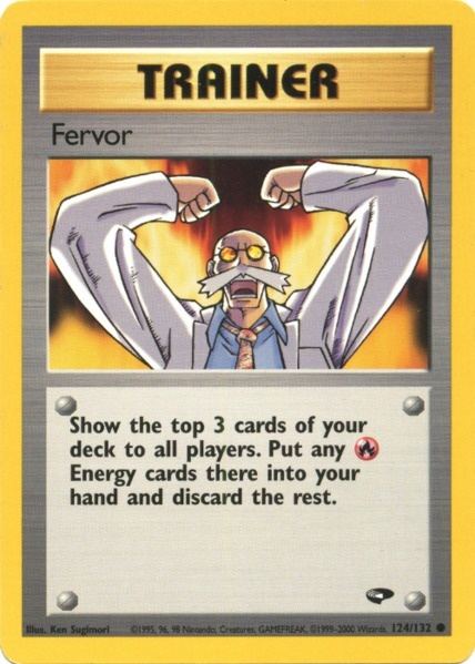 Fervor (124/132) [Gym Challenge Unlimited] | Good Games North