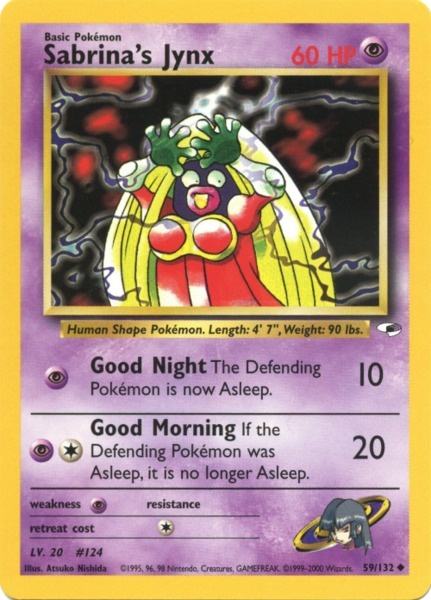Sabrina's Jynx (59/132) [Gym Heroes Unlimited] | Good Games North