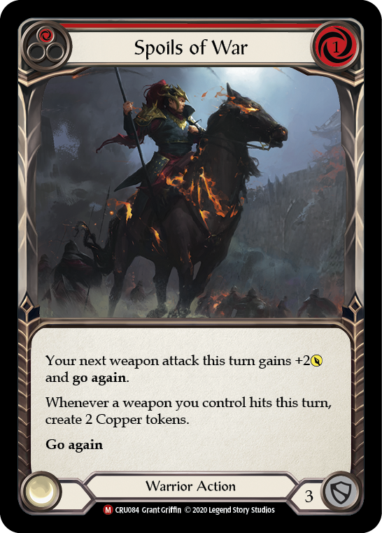 Spoils of War [CRU084] 1st Edition Normal | Good Games North