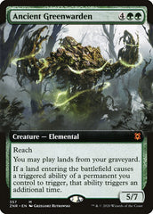 Ancient Greenwarden (Extended Art) [Zendikar Rising] | Good Games North