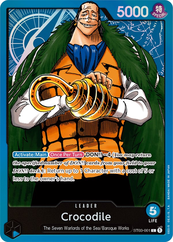 Crocodile (001) [Starter Deck: The Seven Warlords of The Sea] | Good Games North