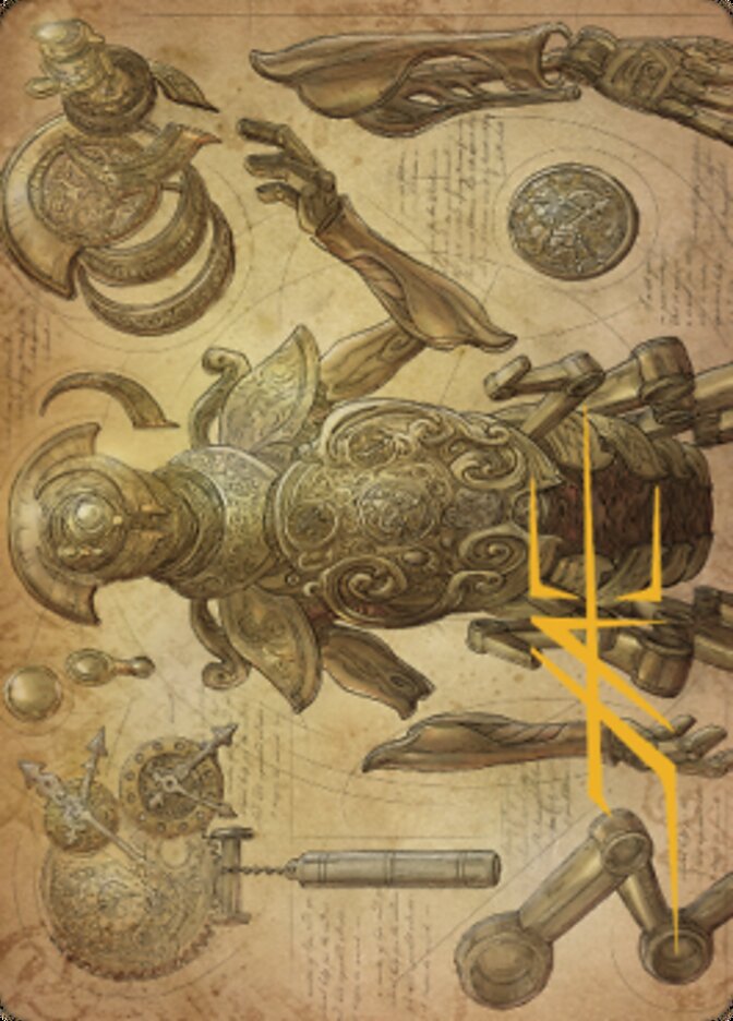 Foundry Inspector Art Card (Gold-Stamped Signature) [The Brothers' War Art Series] | Good Games North
