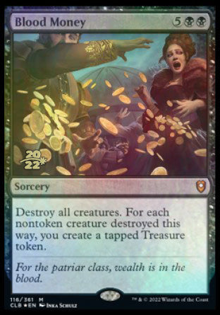 Blood Money [Commander Legends: Battle for Baldur's Gate Prerelease Promos] | Good Games North