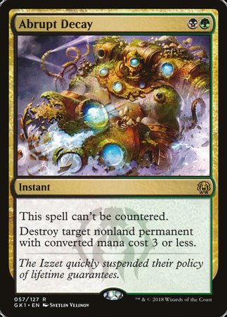 Abrupt Decay [GRN Guild Kit] | Good Games North