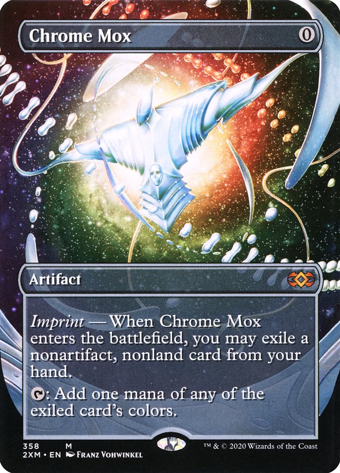 Chrome Mox (Borderless) [Double Masters] | Good Games North
