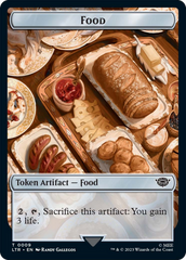 Food (09) // Treasure Double-Sided Token [The Lord of the Rings: Tales of Middle-Earth Tokens] | Good Games North