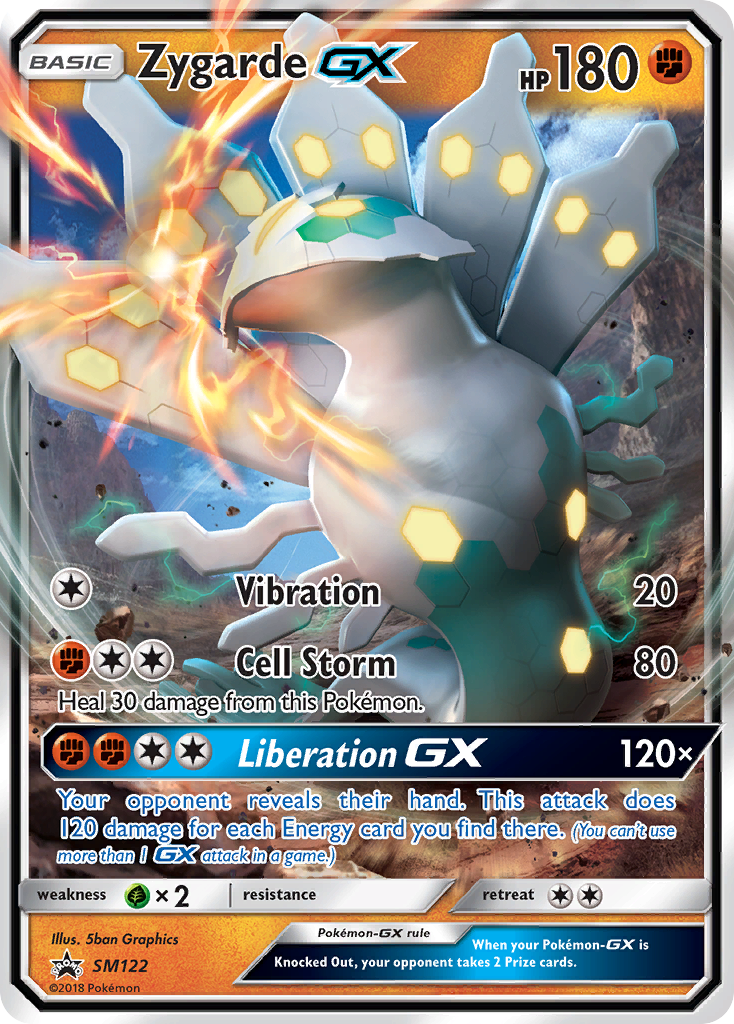 Zygarde GX (SM122) [Sun & Moon: Black Star Promos] | Good Games North