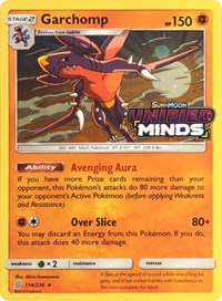 Garchomp (114/236) (Cosmos Holo) [Sun & Moon: Unified Minds] | Good Games North
