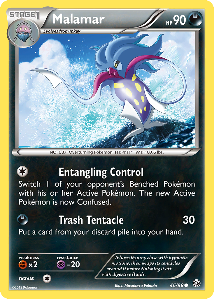 Malamar (46/98) [XY: Ancient Origins] | Good Games North