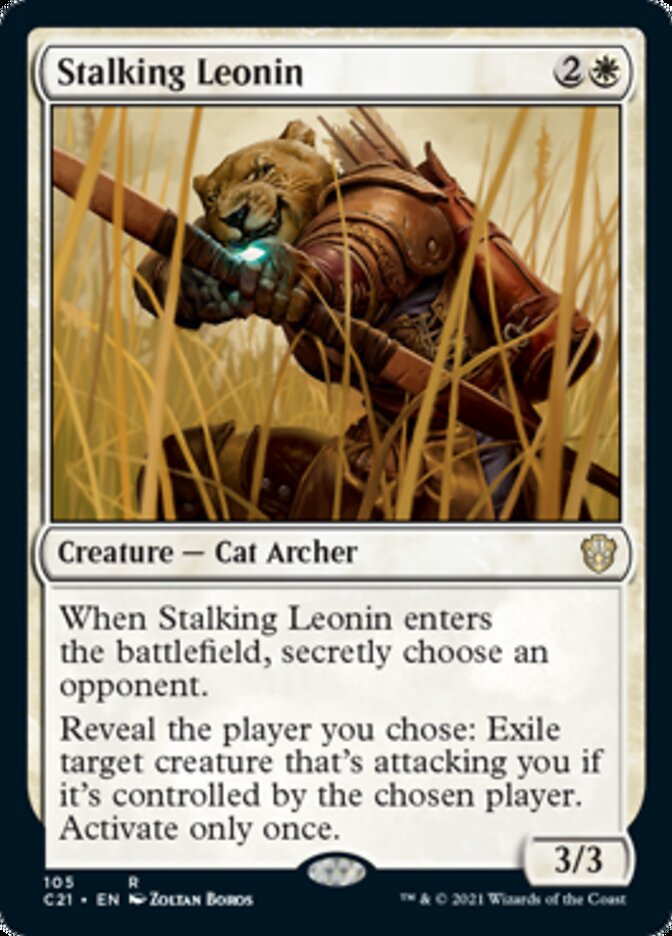 Stalking Leonin [Commander 2021] | Good Games North