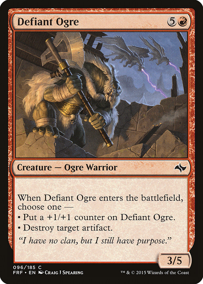 Defiant Ogre [Fate Reforged] | Good Games North