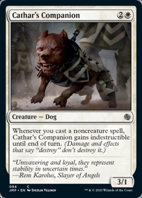 Cathar's Companion [Jumpstart] | Good Games North