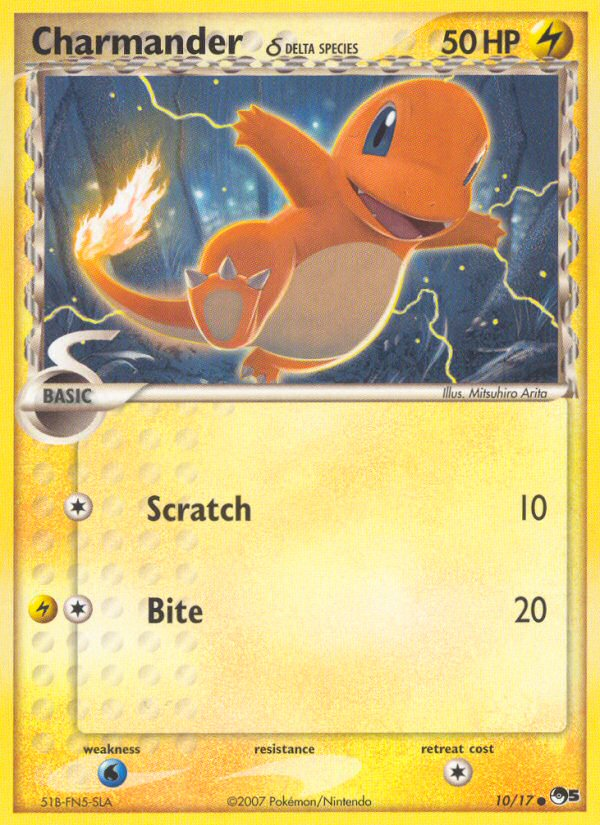 Charmander (10/17) (Delta Species) [POP Series 5] | Good Games North