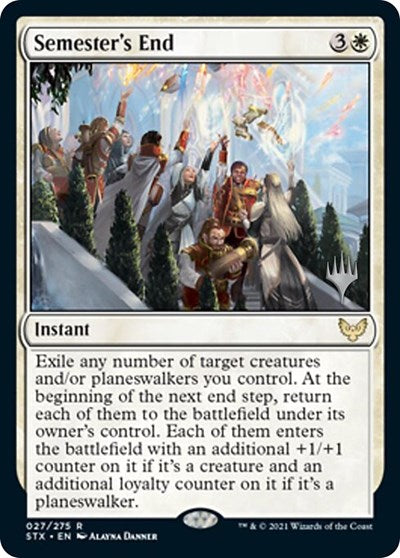 Semester's End (Promo Pack) [Strixhaven: School of Mages Promos] | Good Games North