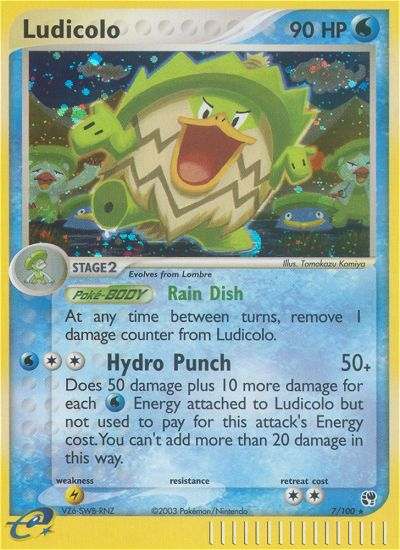 Ludicolo (7/100) [EX: Sandstorm] | Good Games North