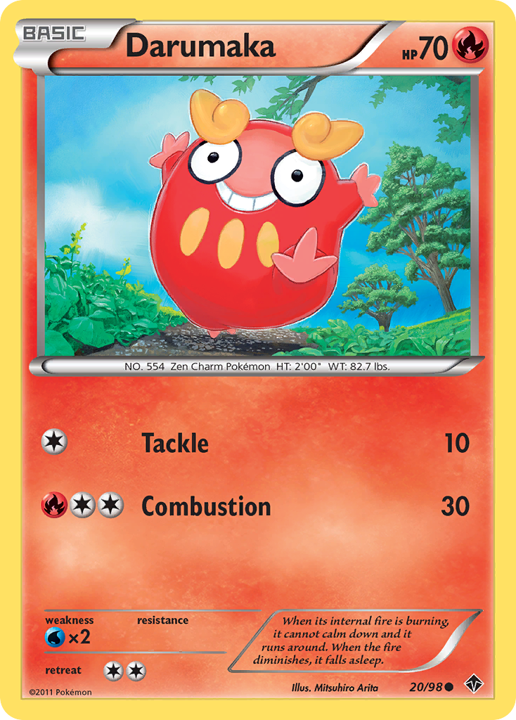 Darumaka (20/98) [Black & White: Emerging Powers] | Good Games North