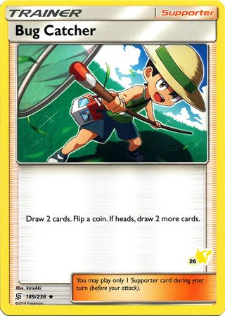 Bug Catcher (189/236) (Pikachu Stamp #26) [Battle Academy 2020] | Good Games North