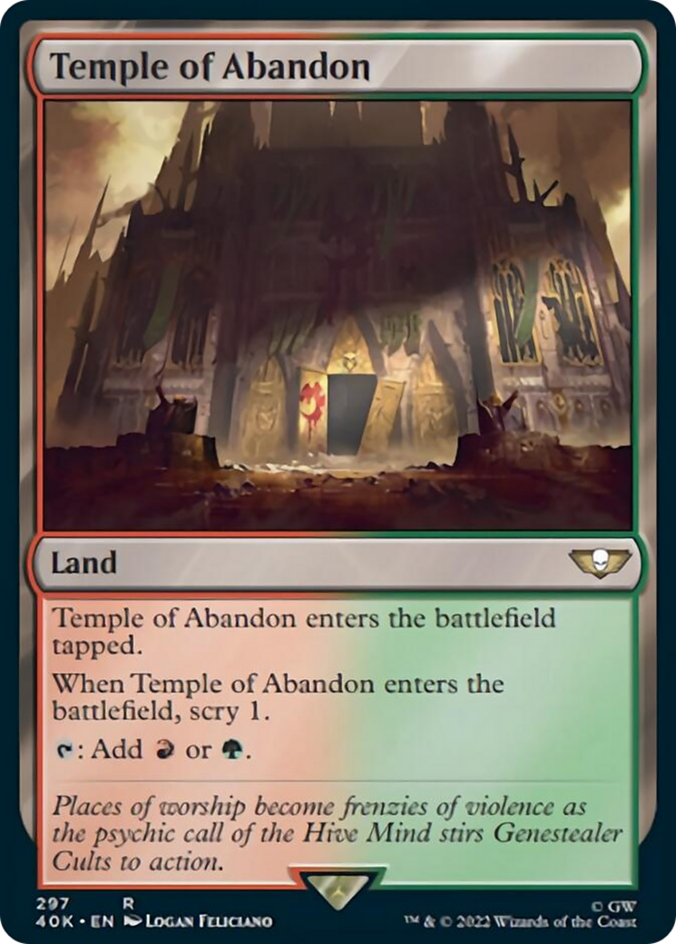 Temple of Abandon [Universes Beyond: Warhammer 40,000] | Good Games North