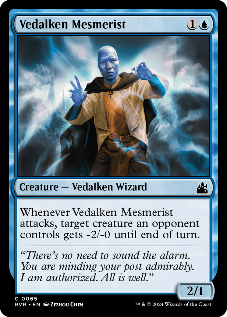 Vedalken Mesmerist [Ravnica Remastered] | Good Games North