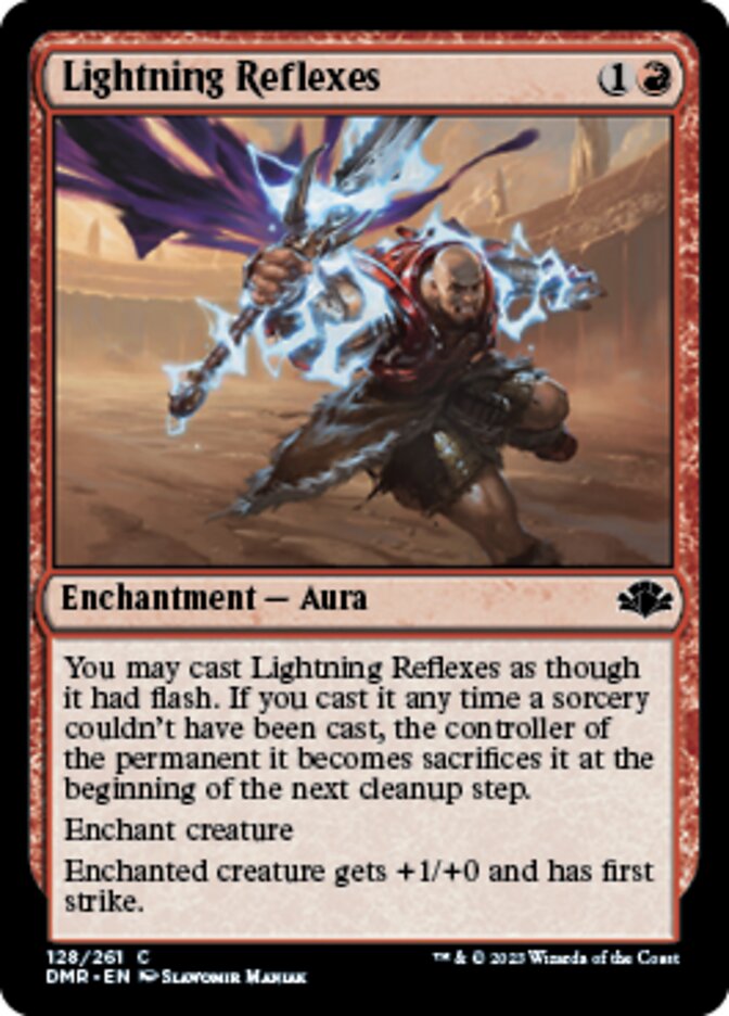 Lightning Reflexes [Dominaria Remastered] | Good Games North