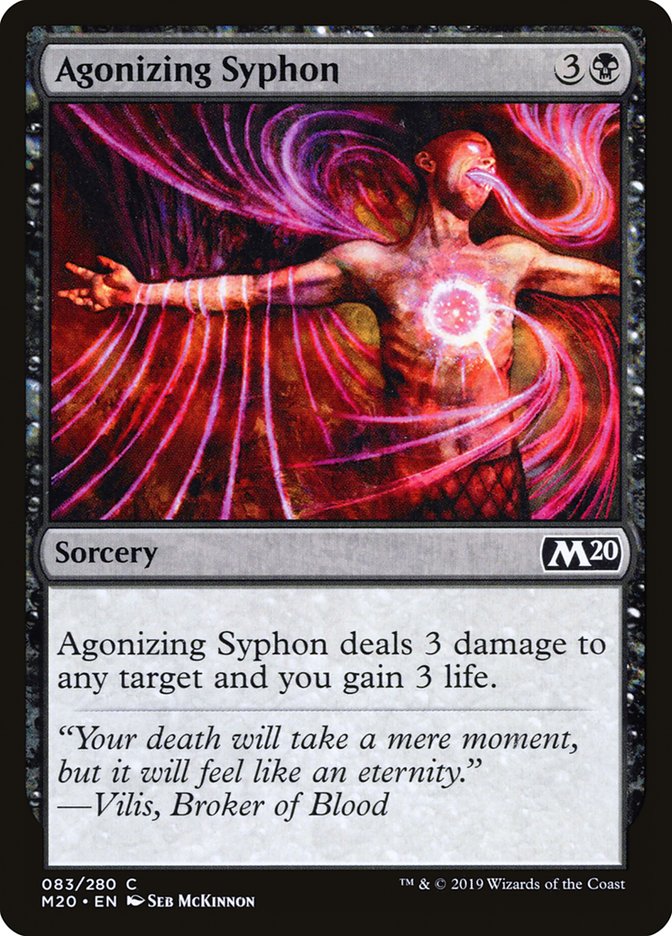Agonizing Syphon [Core Set 2020] | Good Games North
