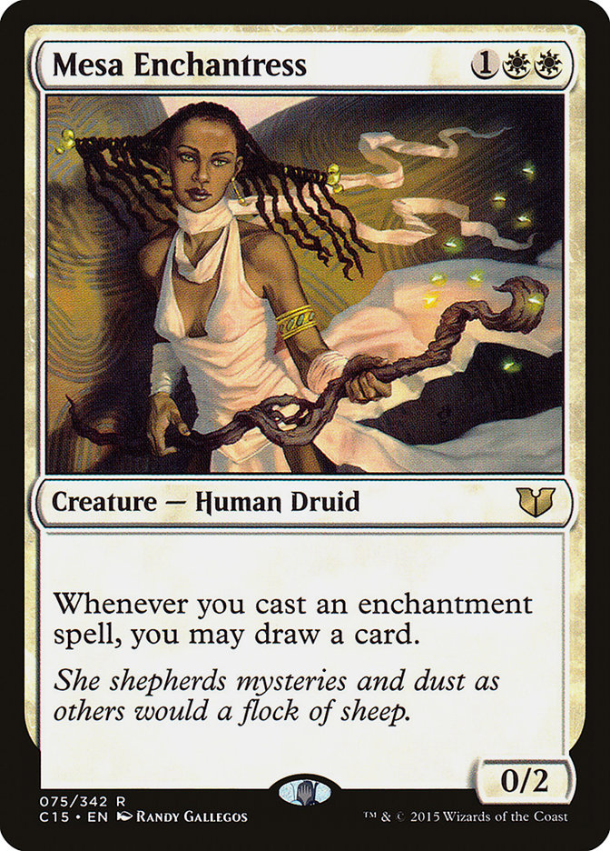 Mesa Enchantress [Commander 2015] | Good Games North